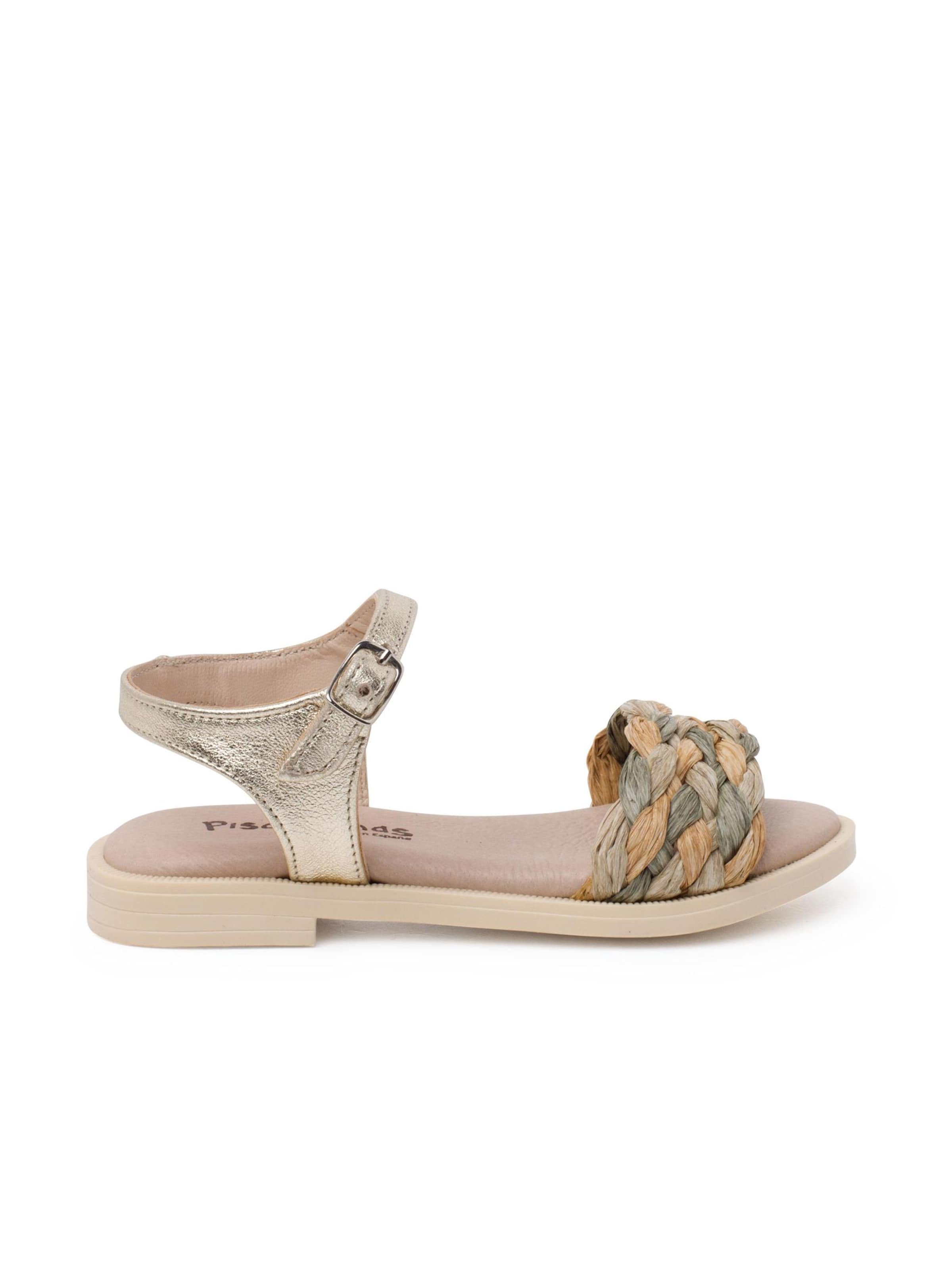 Pisamonas Sandals in Gold