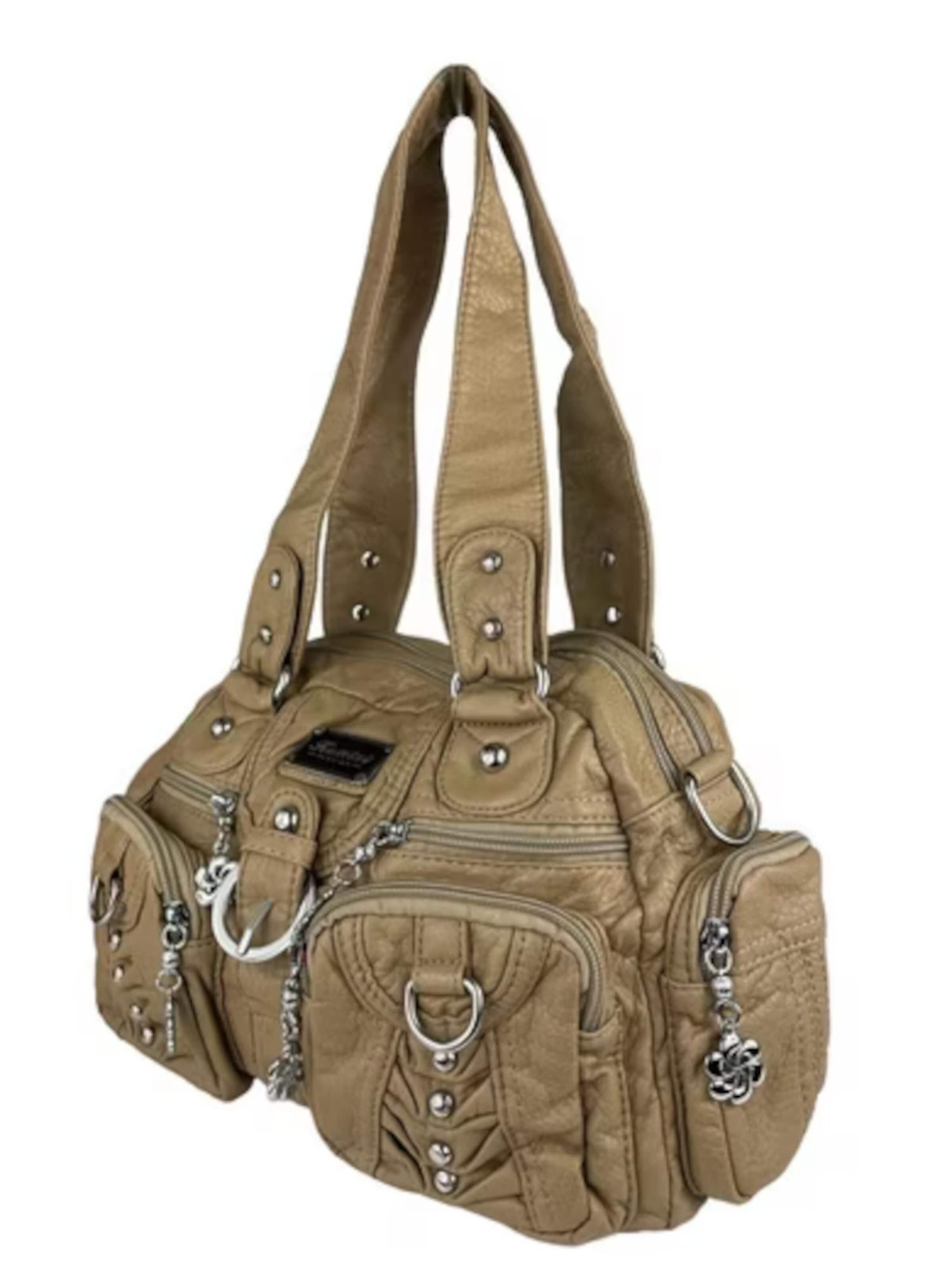 Kumixi Handbag in Beige