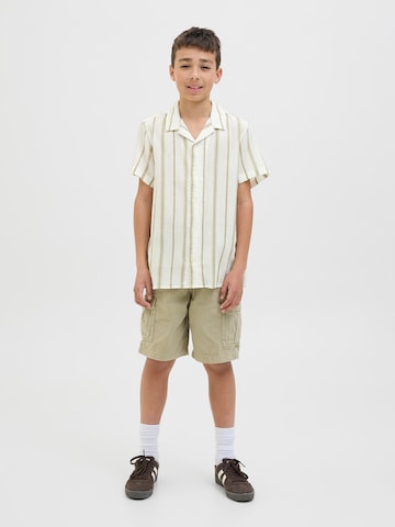 Jack & Jones Junior Regular fit Button up shirt in White