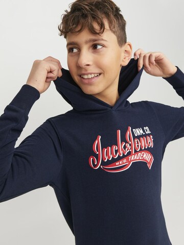 Bluză de molton de la JACK & JONES MINI pe albastru