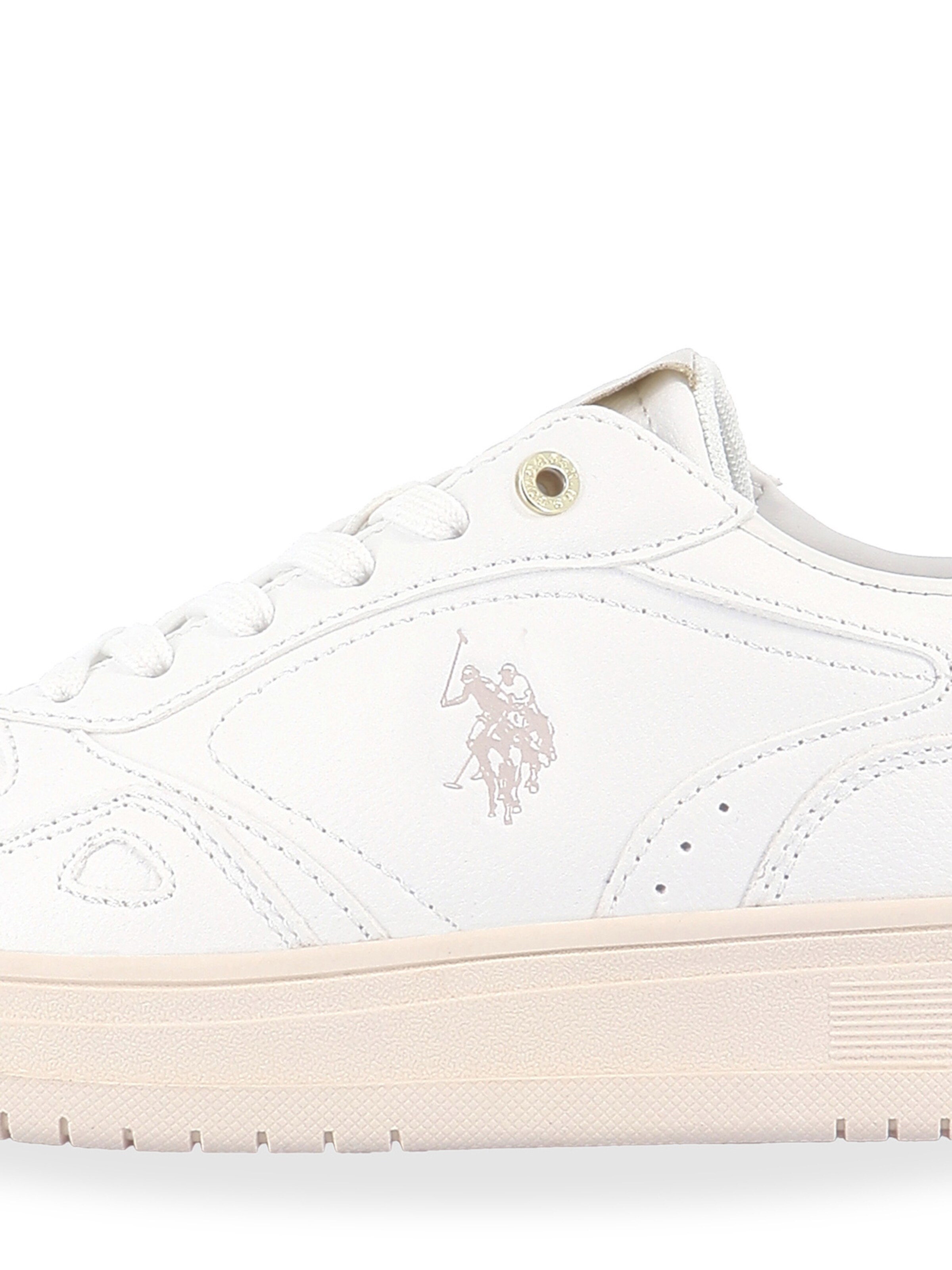 Baskets basses 'Kosmo' US POLO ASSN. en blanc