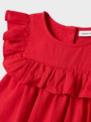 NAME IT Jurk 'NMFFalinnen' in Rood