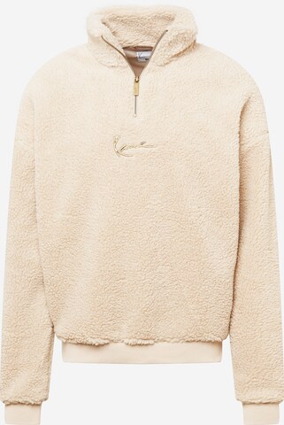 Karl Kani Sweatshirt i beige: forside