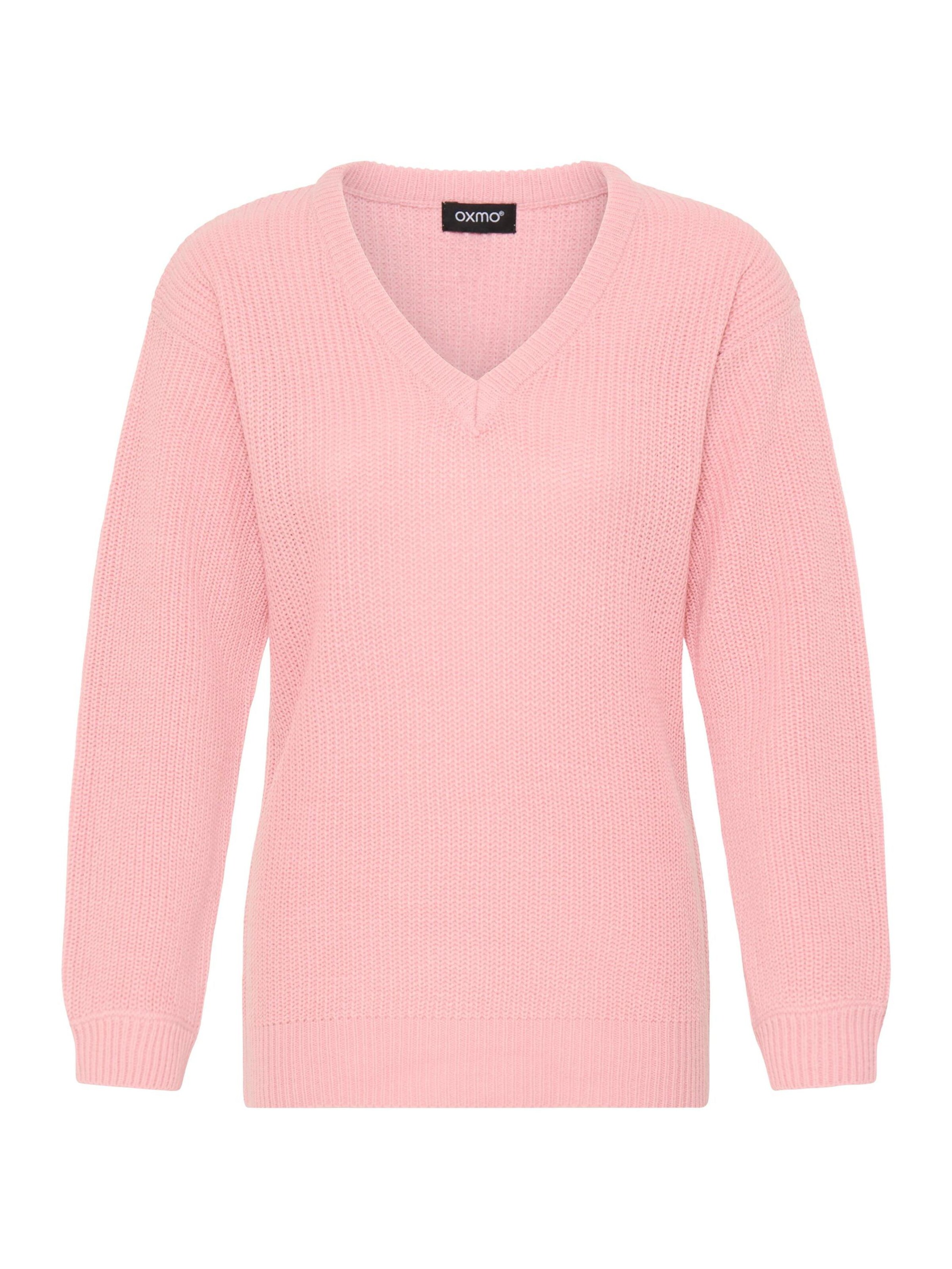 Pull-over ' OXISANDIE LS ' Oxmo en rose : devant