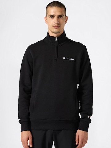 Champion Authentic Athletic Apparel Свитшот в Черный: спереди