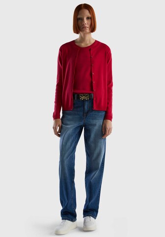 UNITED COLORS OF BENETTON Pullover in Rot