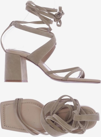 & Other Stories Sandals & High-Heeled Sandals in 37 in Beige: front