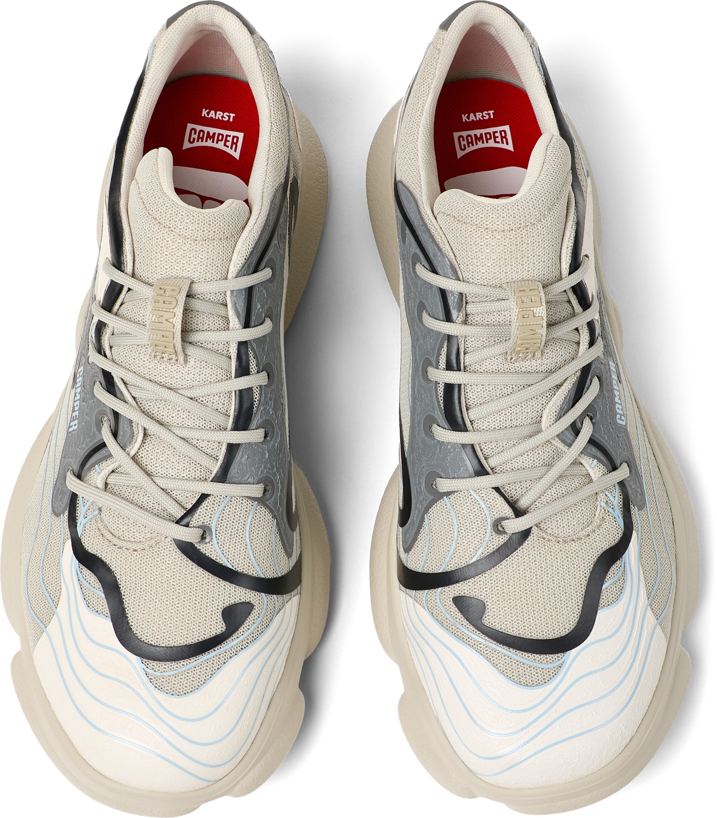 Sneaker bassa 'Karst' di CAMPER in grigio