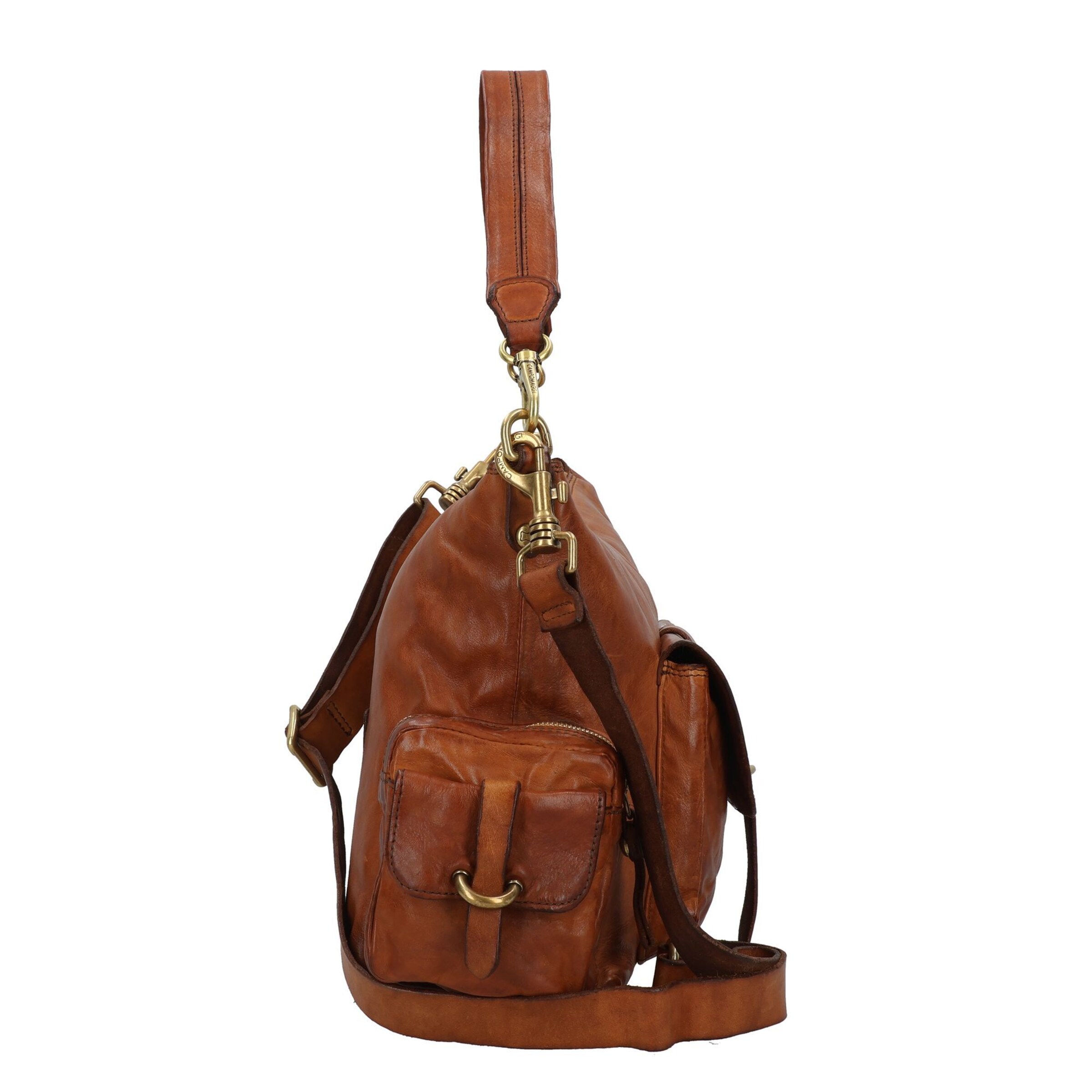 Campomaggi Shoulder Bag 'Elda' in Brown