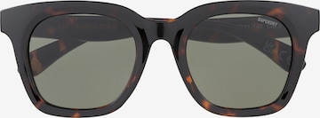 Superdry Eyewear Sonnenbrille in Braun: Vorderseite