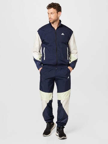 ADIDAS SPORTSWEAR Sports Suit in Blue: front