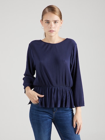 ABOUT YOU - Blusa 'Franja ' en azul: frente