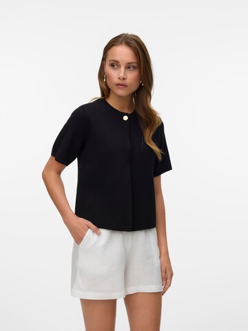 VERO MODA Cardigan 'VMGold' i sort: forside