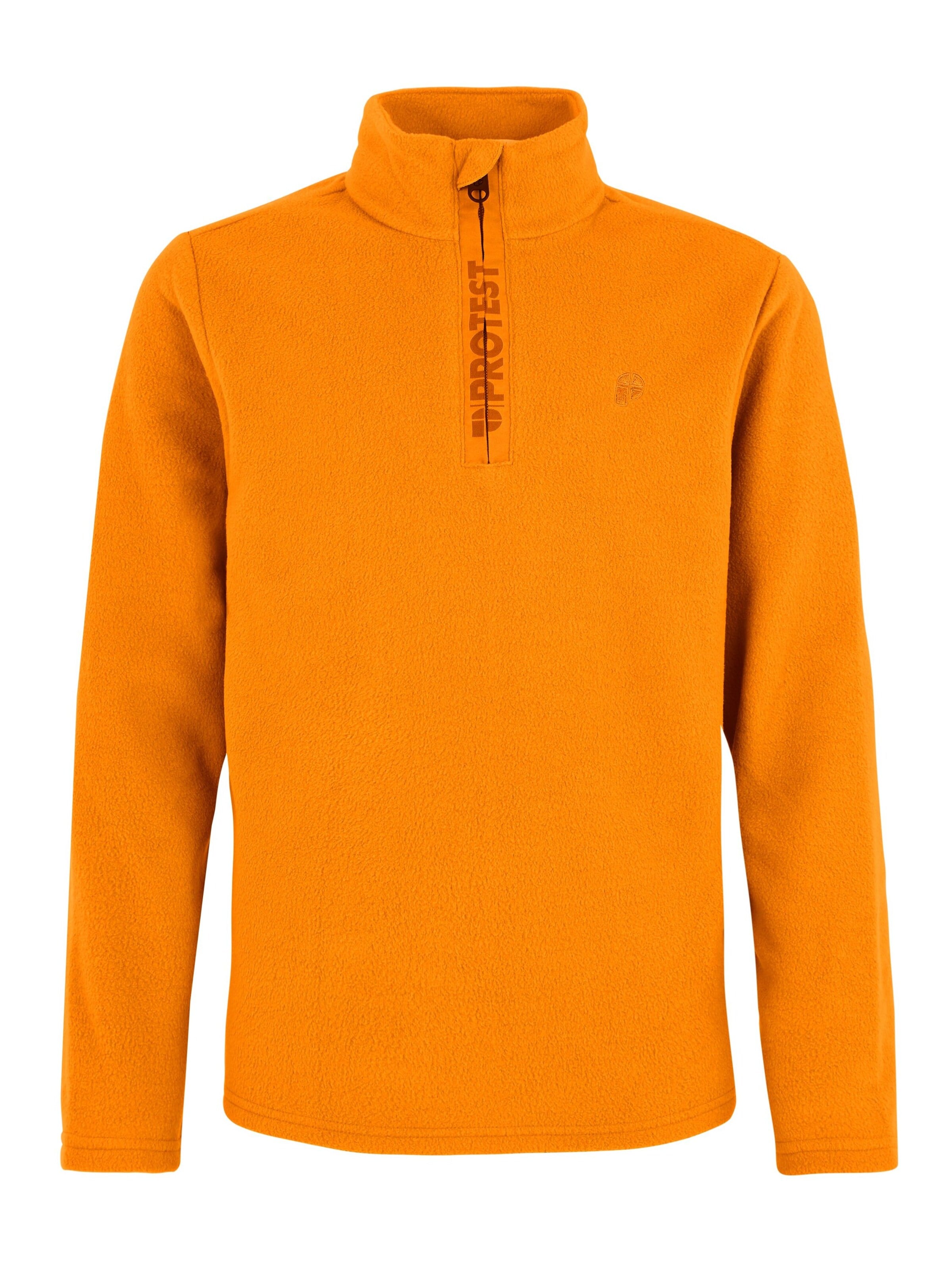 PROTEST Athletic Sweatshirt 'Reperfecty JR' in Yellow: front