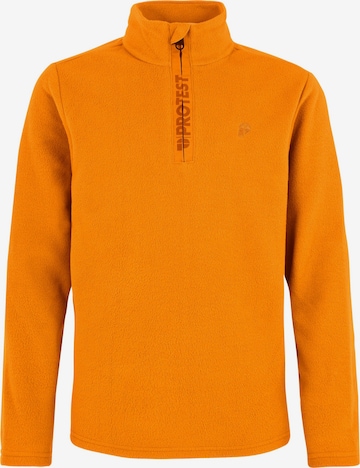 PROTEST Athletic Sweatshirt 'Reperfecty JR' in Yellow: front