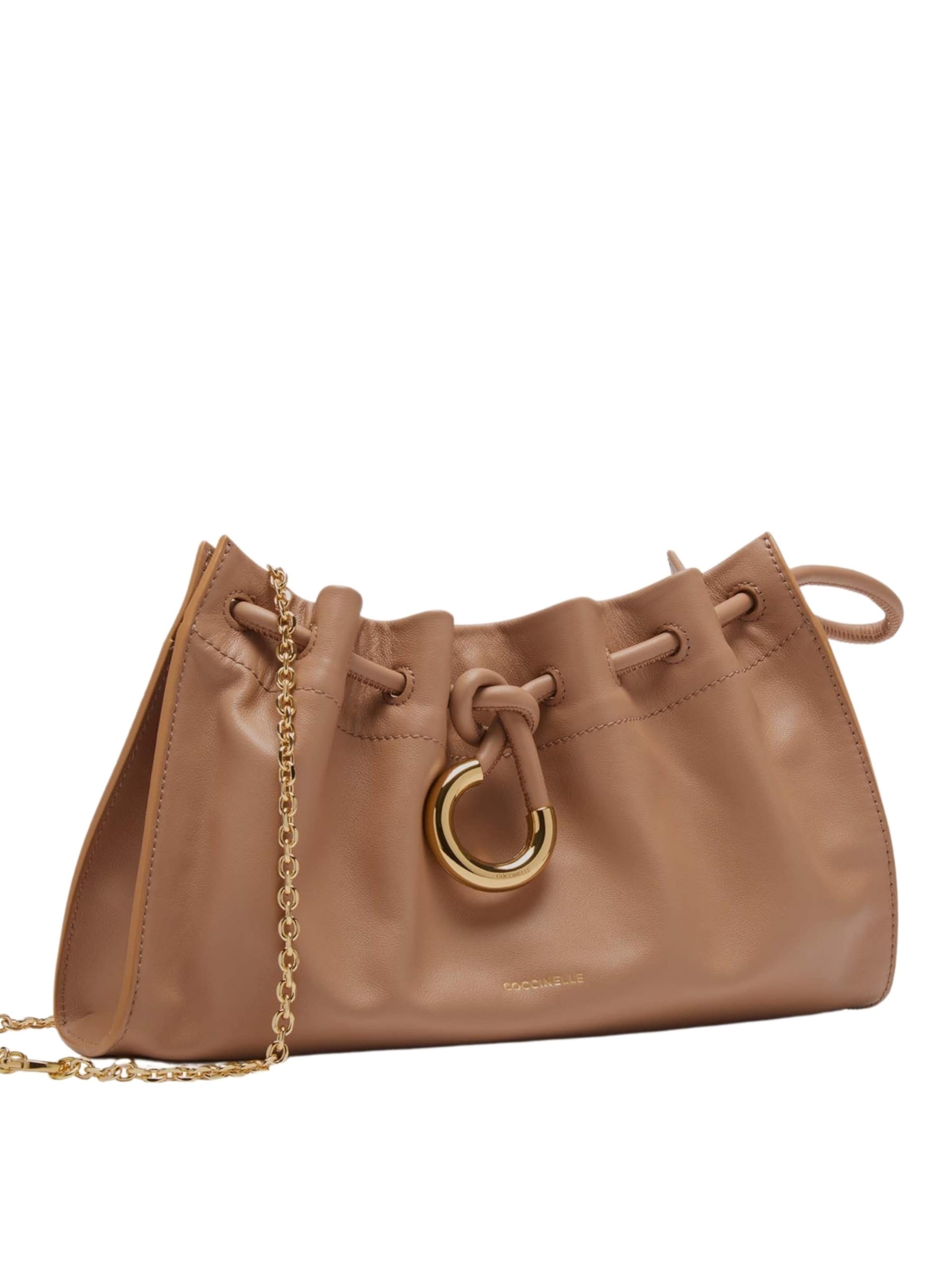 Coccinelle Clutch 'COCCINELLE ISABELA' in Brown