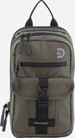 Discovery Backpack 'Shield' in Brown: front