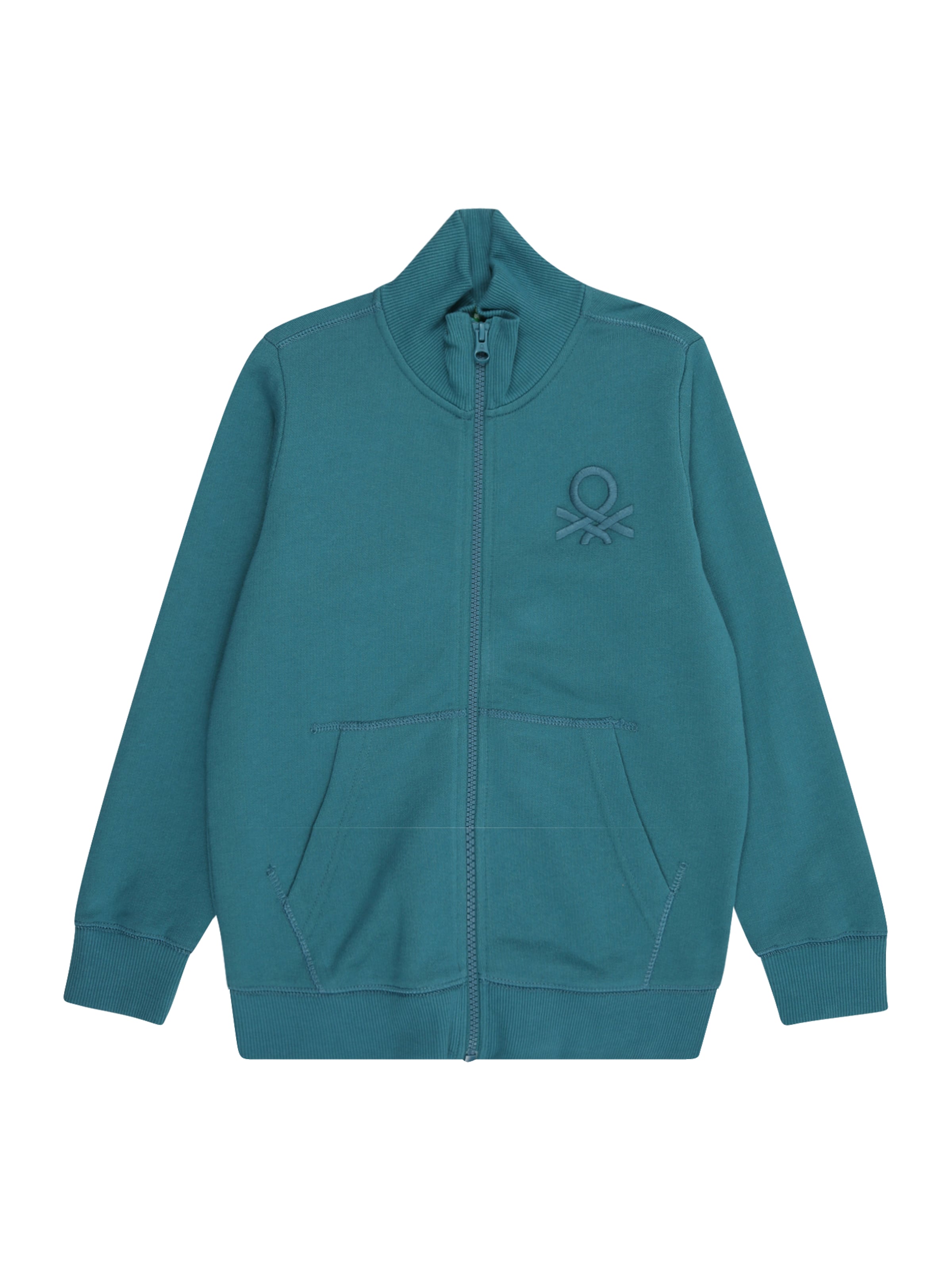 UNITED COLORS OF BENETTON Ζακέτα φούτερ σε μπλε: μπροστά