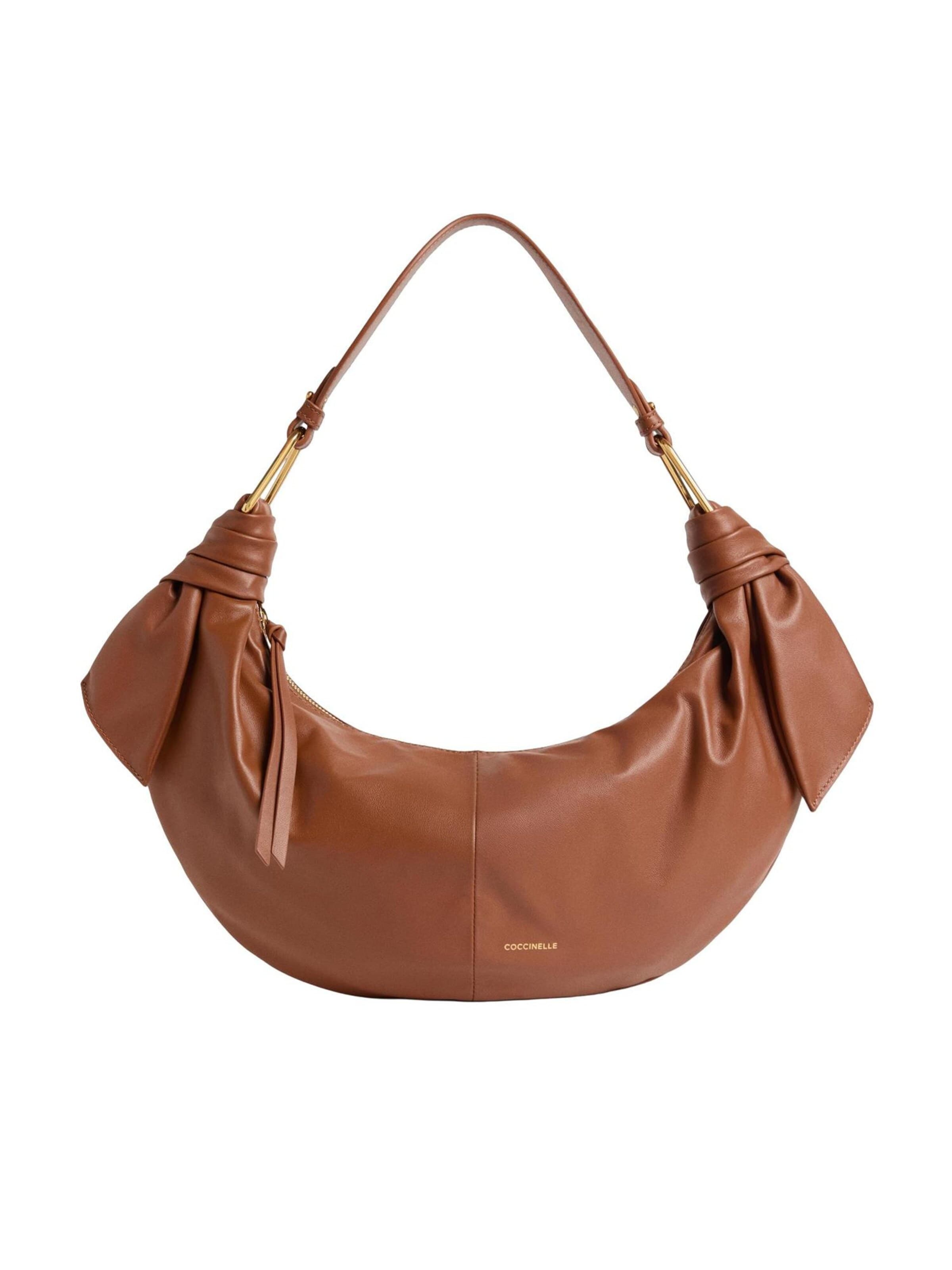 Coccinelle Handbag 'COCCINELLE Furoshiki 26 320' in Brown: front