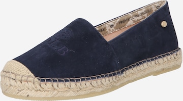 Fred de la BretoniÈre Espadrilles in Blauw: voorkant