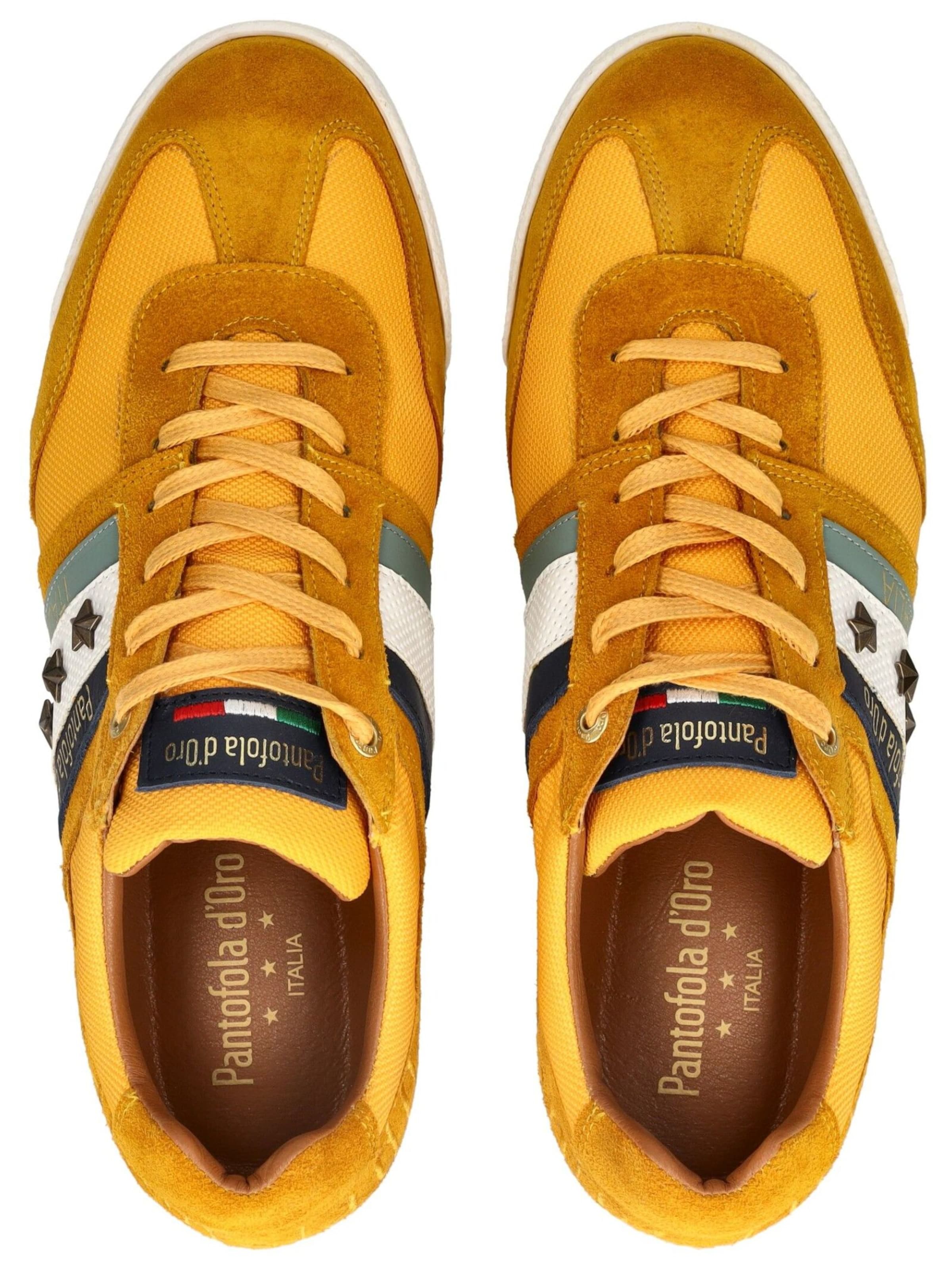PANTOFOLA D'ORO Platform trainers 'Imola' in Yellow