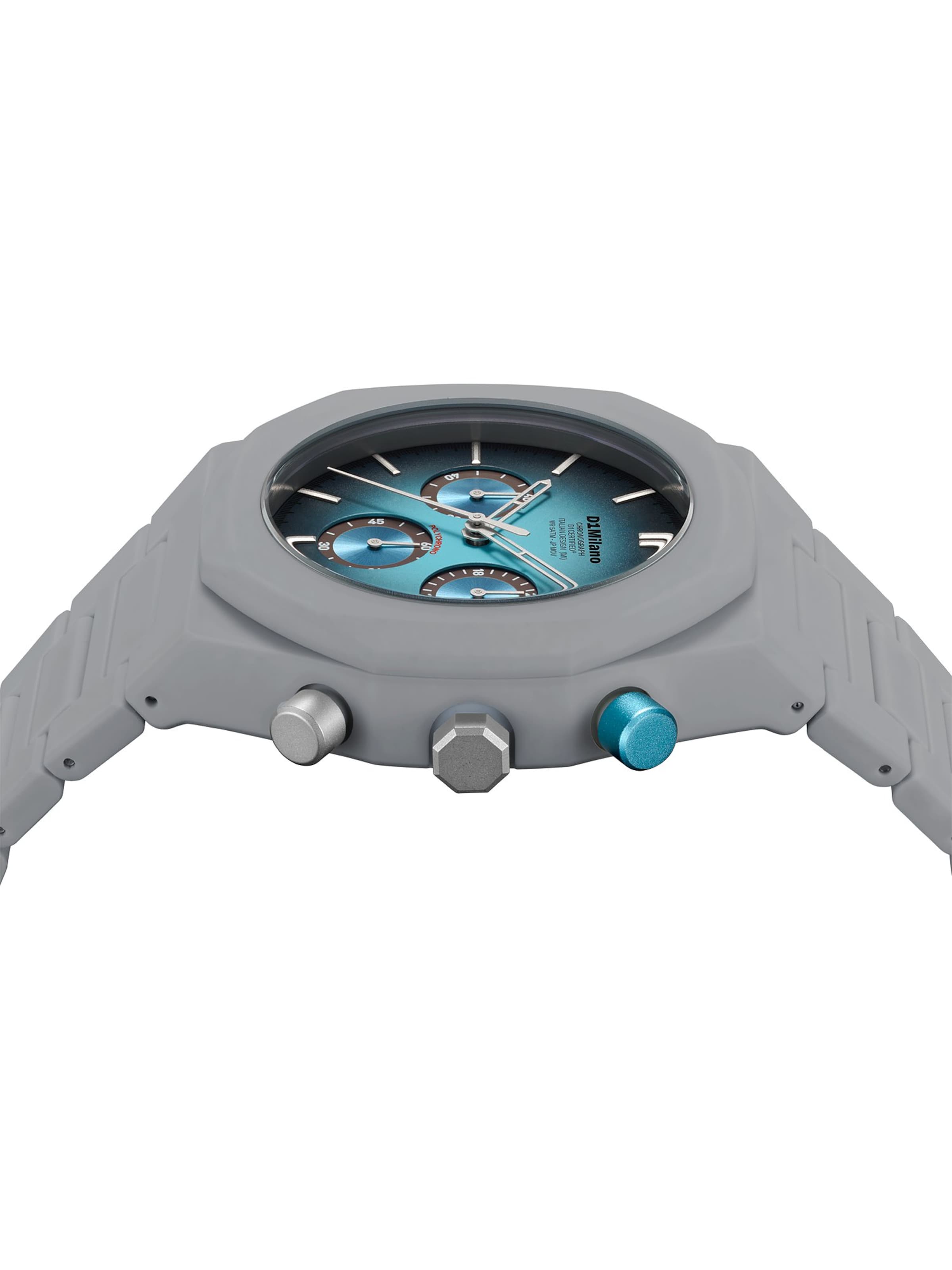D1 Milano Analoguhr in Blau