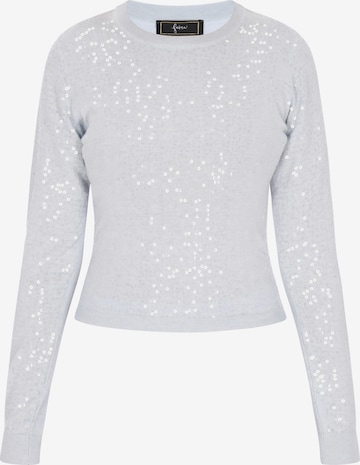 faina - Jersey en azul: frente