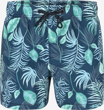 Cruz Board Shorts 'Obi Van' in Blue: front