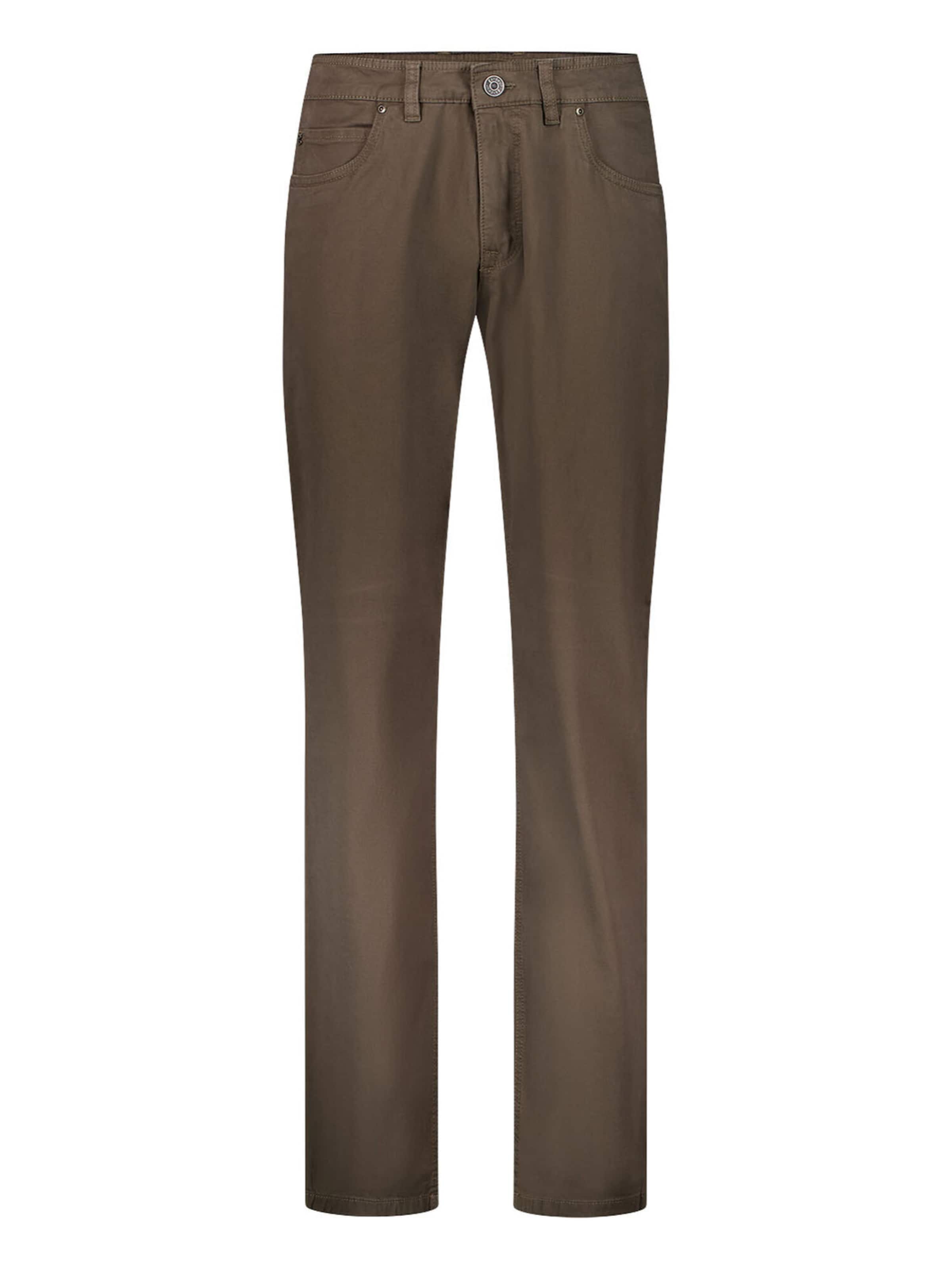 Gardeur Trousers 'Bill-3' in Brown: front