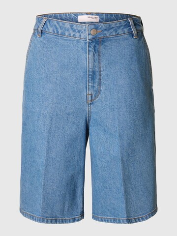 SELECTED FEMME regular Jeans i blå: forside