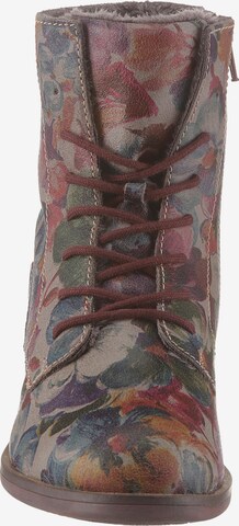 JOSEF SEIBEL Lace-Up Ankle Boots 'Sanja' in Mixed colors