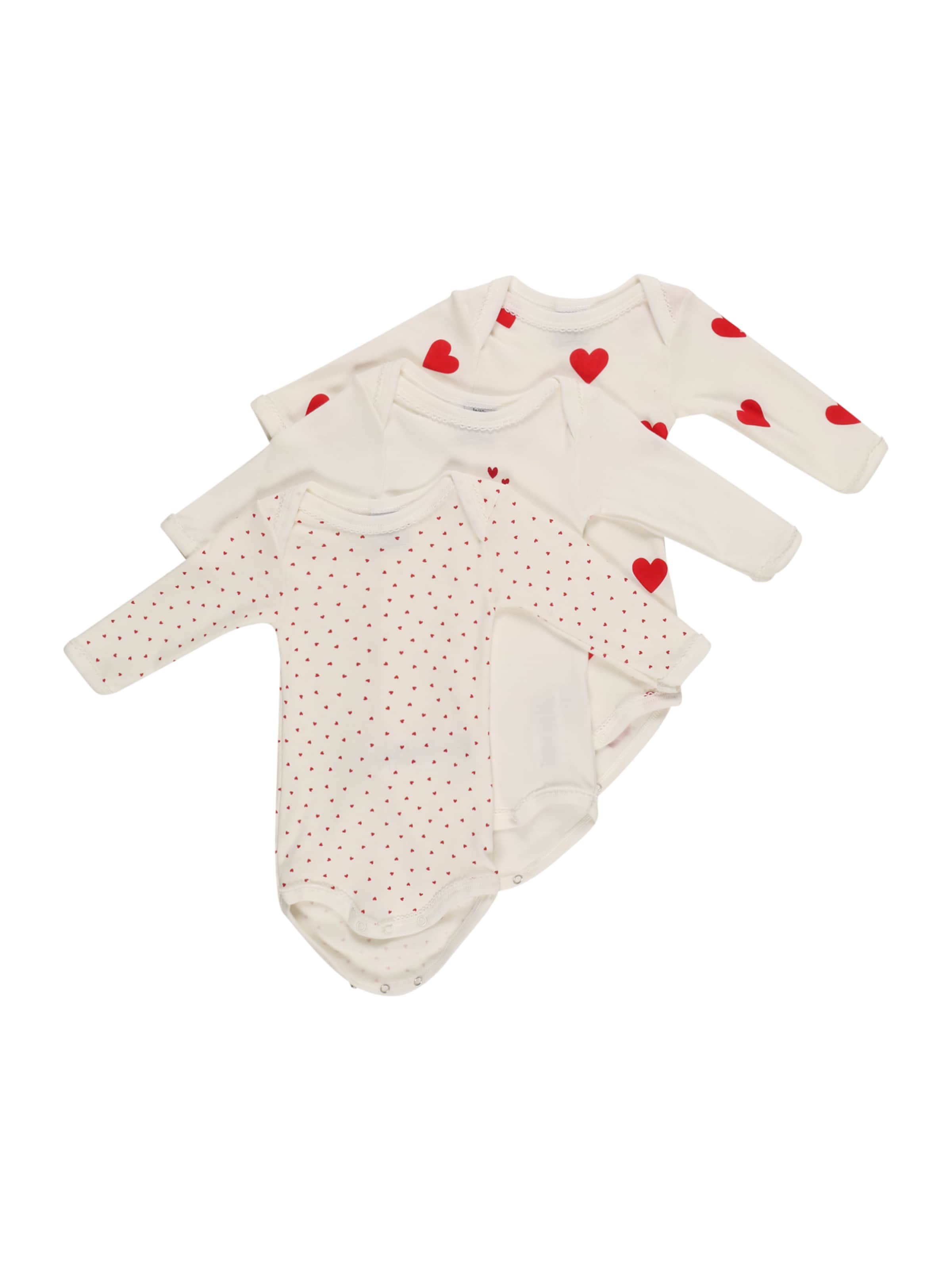 PETIT BATEAU Potkuhousut/body värissä valkoinen: etupuoli