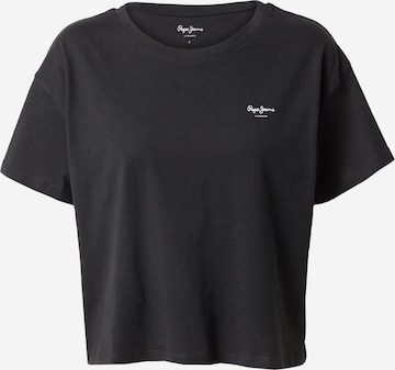 Pepe Jeans T-shirt 'WIMANI' i svart: framsida