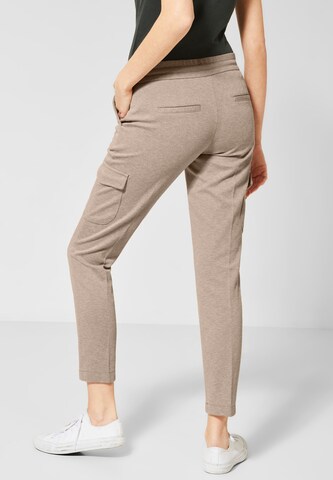 STREET ONE Tapered Hose 'Fay' in Beige