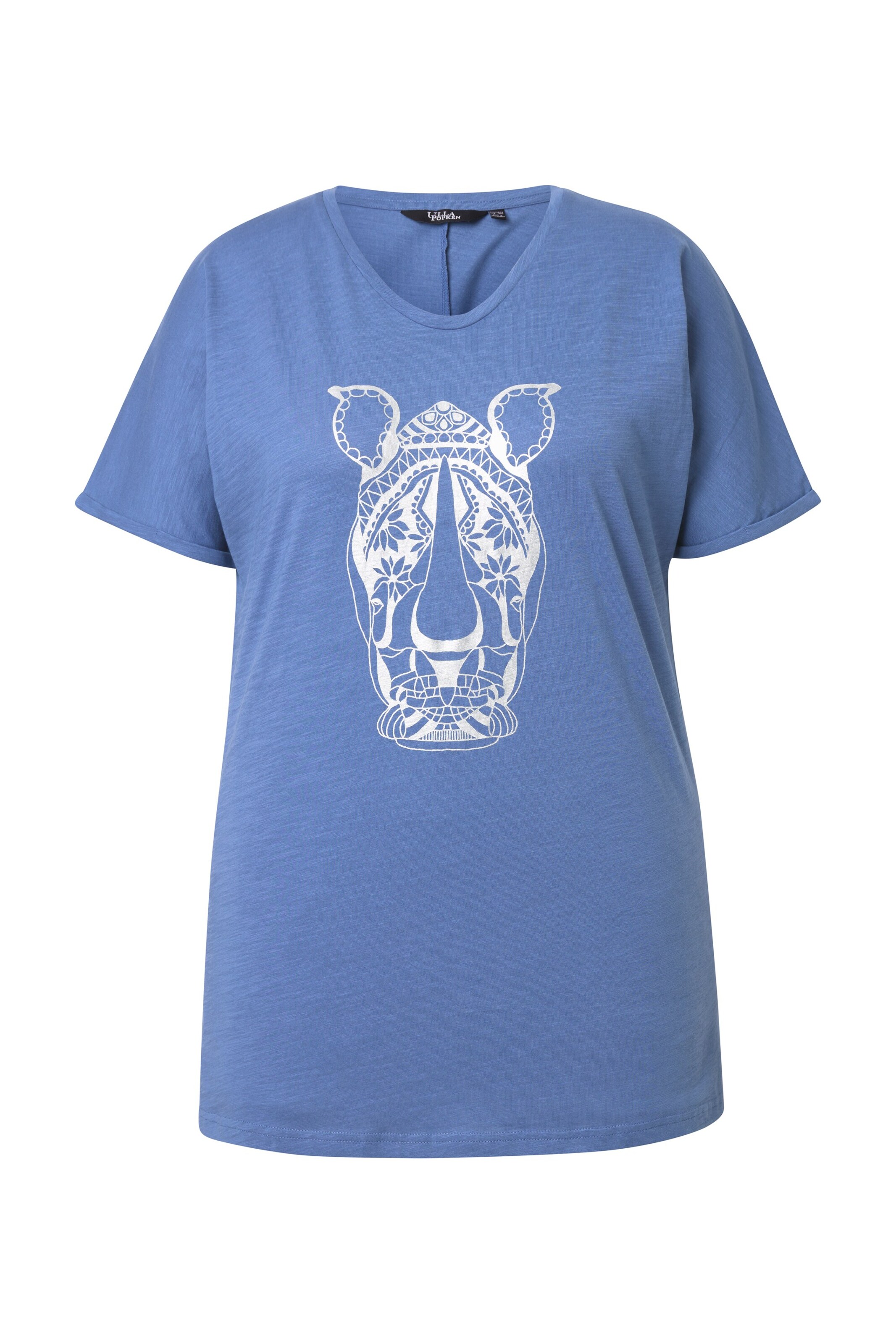 Ulla Popken Shirt in Blue: front