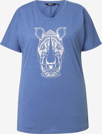 Ulla Popken Shirt in Blue: front