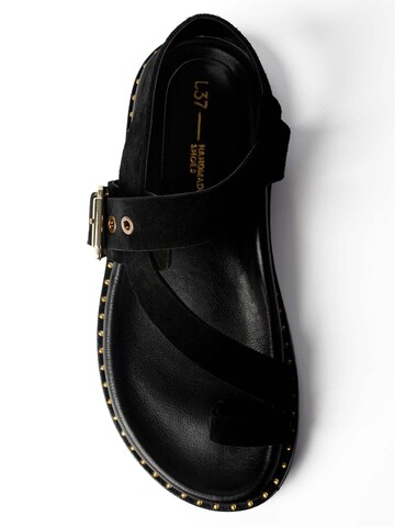 Chaussure basse 'SALT ON SKIN' L37 HANDMADE SHOES en noir