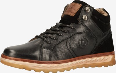 bugatti Veterboots in de kleur Zwart, Productweergave
