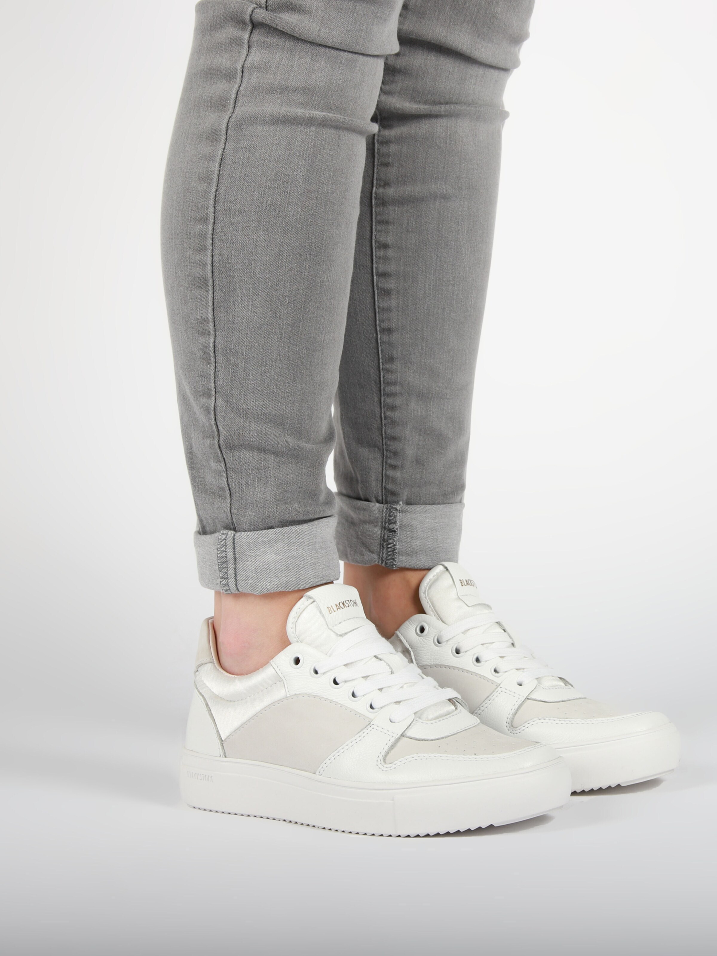 Baskets basses 'CASSIA' BLACKSTONE en blanc