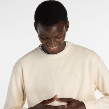 new balance Sweatshirt 'Athletics' in Beige