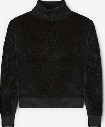 Pull-over MOTIVI en noir : devant