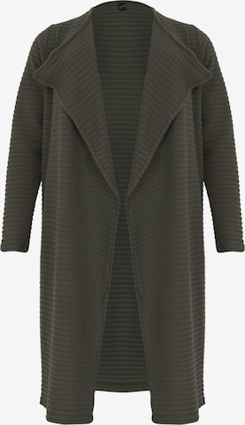 Cardigan YOEK en vert : devant