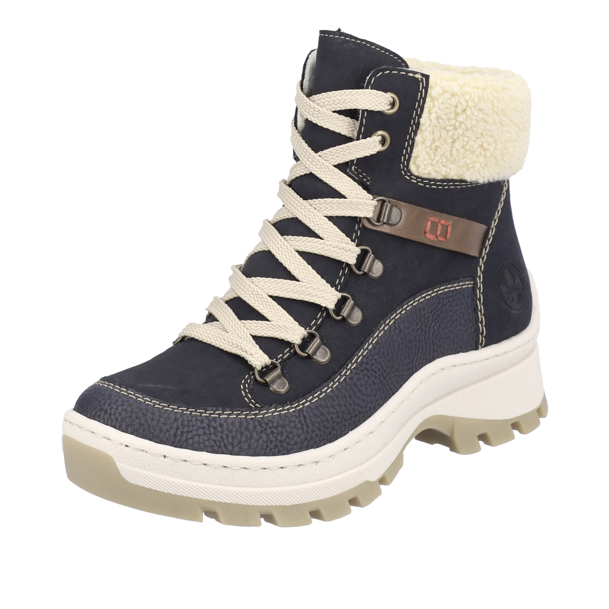 Bottes à lacets 'X9338' Rieker en bleu