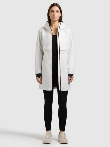 khujo Ανοιξιάτικο και φθινοπωρινό παλτό 'June' σε λευκό