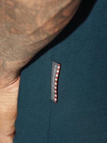 Jan Vanderstorm Pajama pants 'Tiemu' in Blue