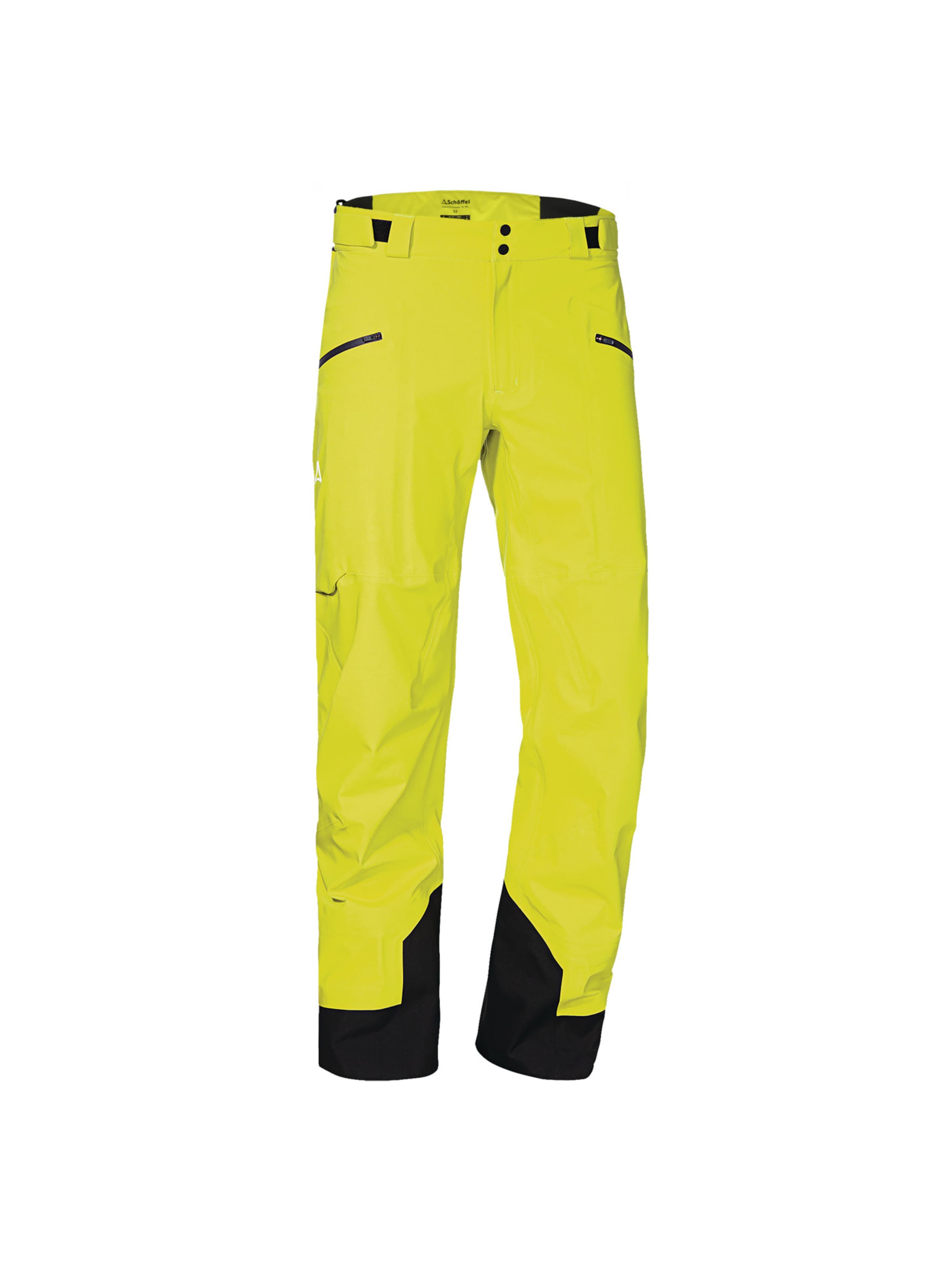 regular Pantaloni sportivi 'Pizac' di Schöffel in giallo: frontale