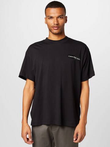 Calvin Klein Jeans Shirt in Black: front