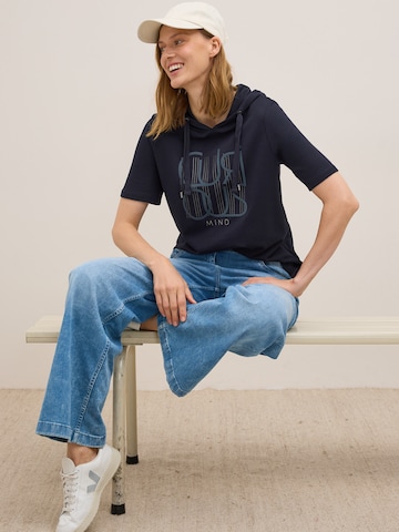 Maglietta di CECIL in blu
