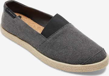 QUIKSILVER Espadrilles in Schwarz: Vorderseite