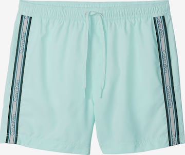 Shorts de bain Calvin Klein Swimwear en bleu : devant